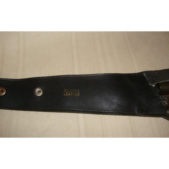 VINTAGE Rare belt Genuine Leather 31"-34" - Picture 10 of 10